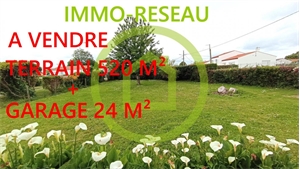 terrain à la vente -   85230  BEAUVOIR SUR MER, surface 520 m2 vente terrain - UBI441705764